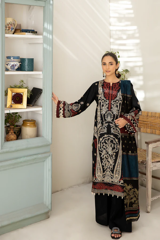 Glamist By Johra – Unstitched Embroidered Jacquard 3PC Lawn