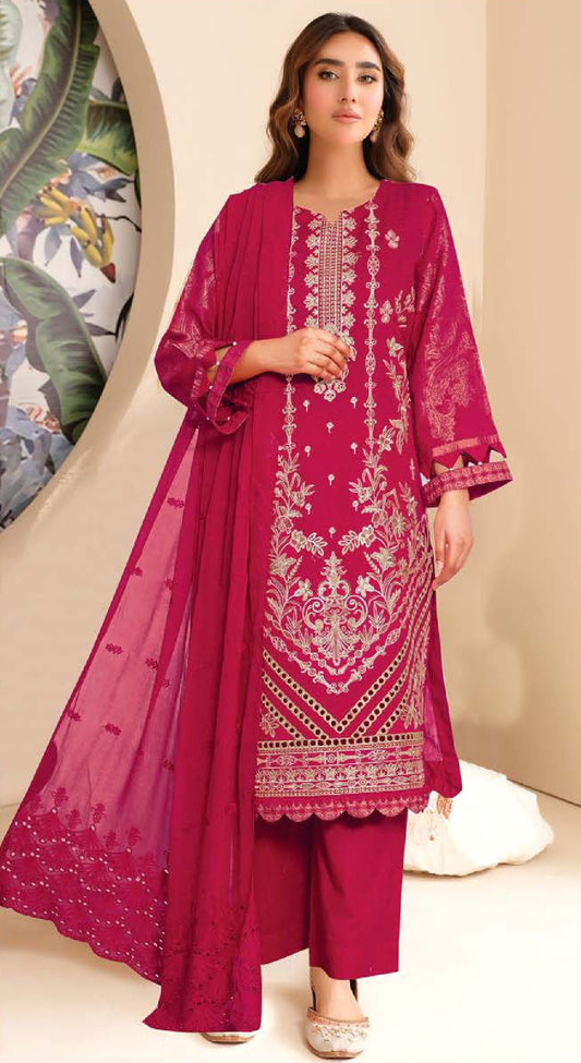 Johra By Nayla – Embroidered Lawn 3 Piece Suit