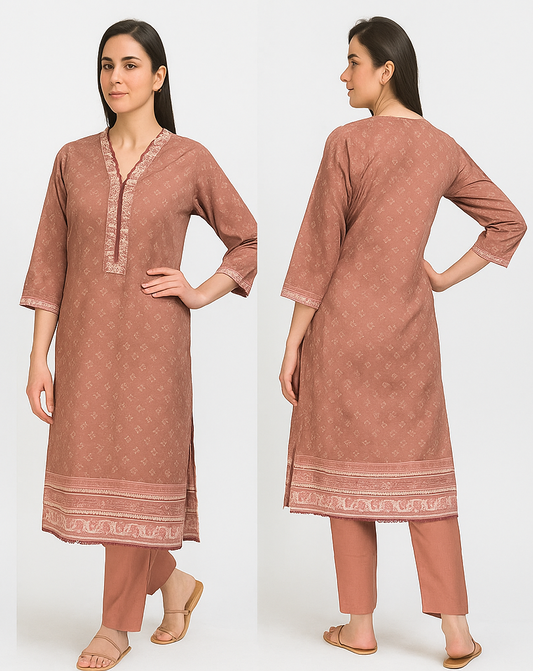 Zellbury 2-Piece Lawn Printed – Stitched Suit