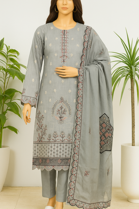 Zarish by SB Vol-43-3 Piece Embroidered Fancy Lawn Suit