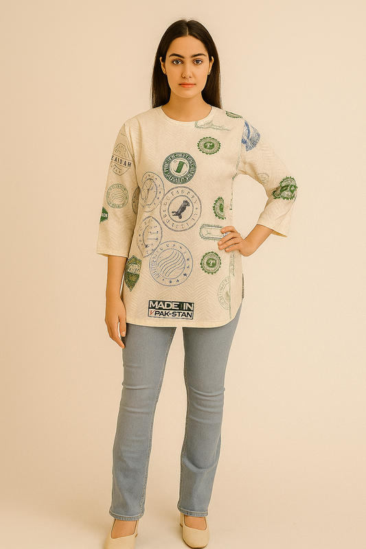 Alkaram - Stich Kurti / Shirt