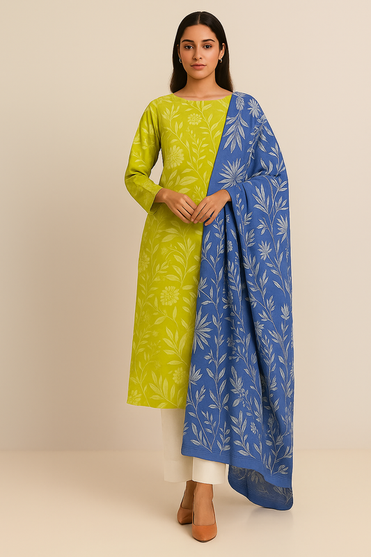 Limelight 2-Piece Lawn Suit (Shirt & Dupatta)
