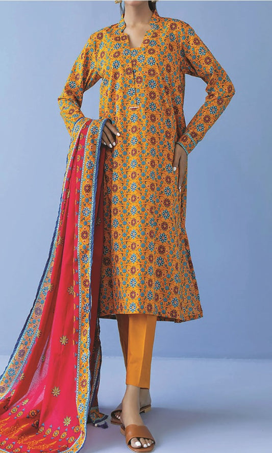 Orient Classic Lawn – 3 Piece Unstitched Suit
