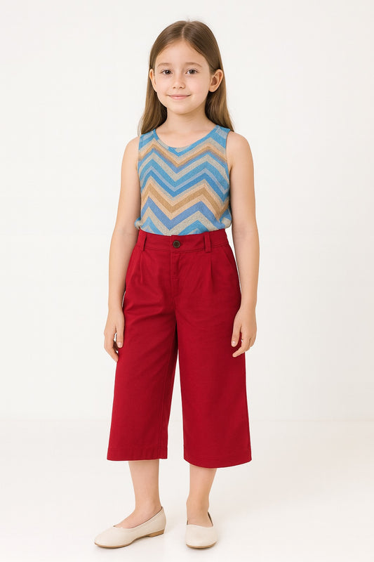 Baby Girls Polka Culotte Pant