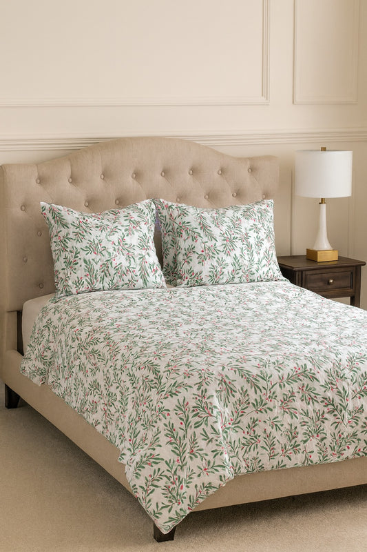 3 Piece Comforter Set (1 Comforter & 2 Pillow Covers)
