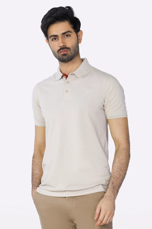 Diners Jacquard Collar Polo T-Shirt