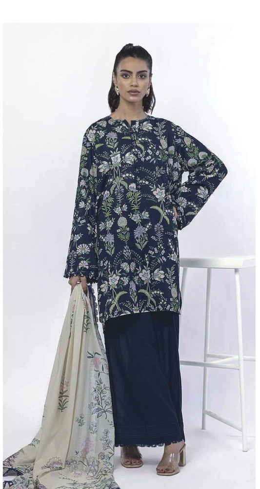 Khaadi 3-Piece Printed Lawn Suit