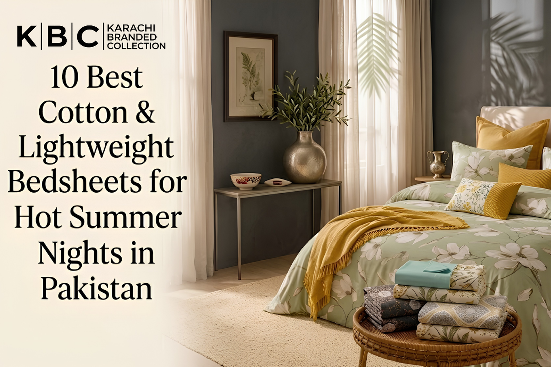 10 Best Cotton Bedsheets for Hot Weather in Pakistan