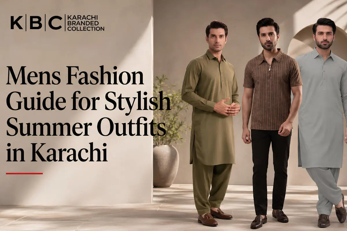 Mens Fashion Guide for Stylish Summer Outfits in Karachi