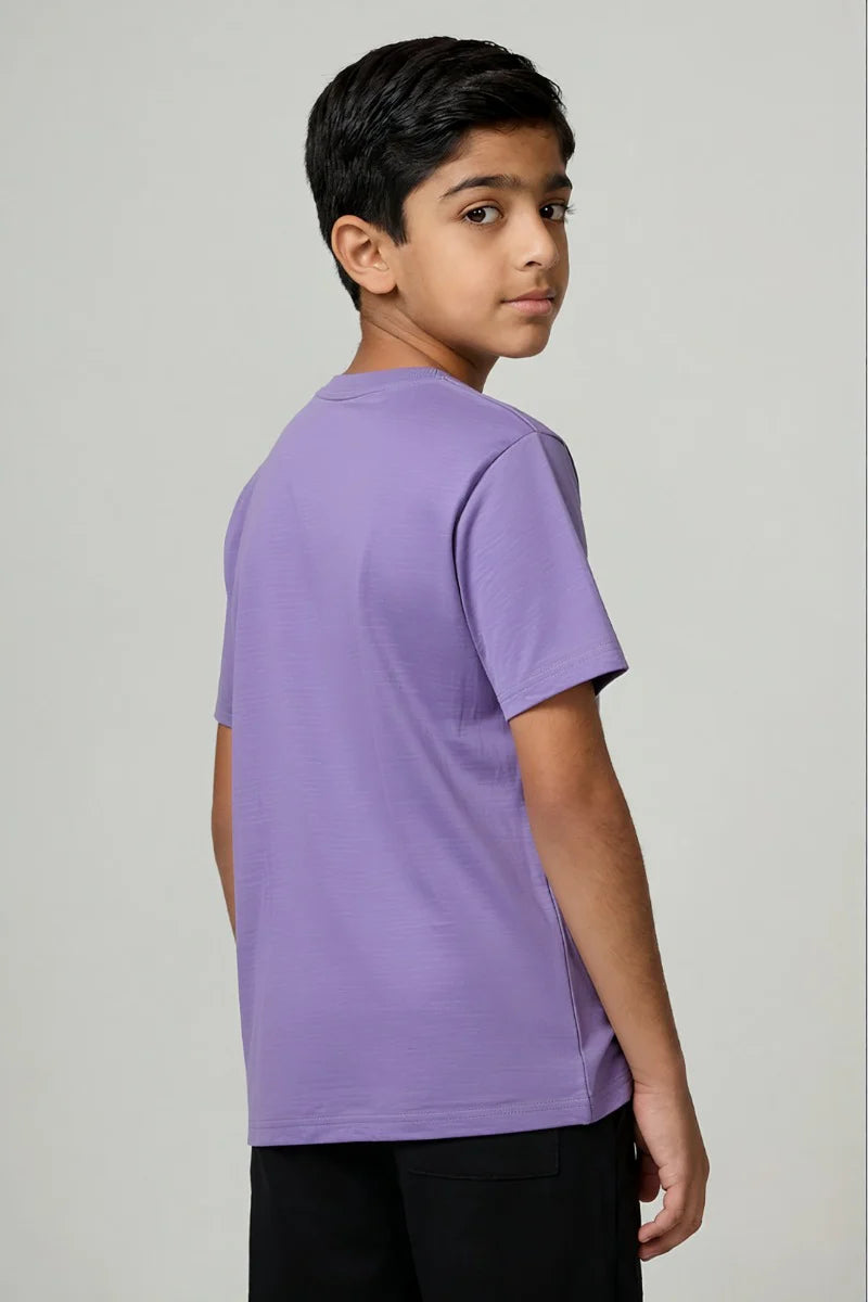 Volcom - Boys Classic Crew Neck T-Shirt (Lavender)