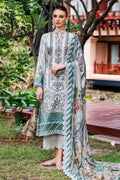 Jade Urbane Vol: 04 Classic Lawn Collection 3-Piece Unstitched Suit (Pale Ice Blue)