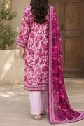 Mehar Unstitched 3-Piece Lawn Collection (Plum)
