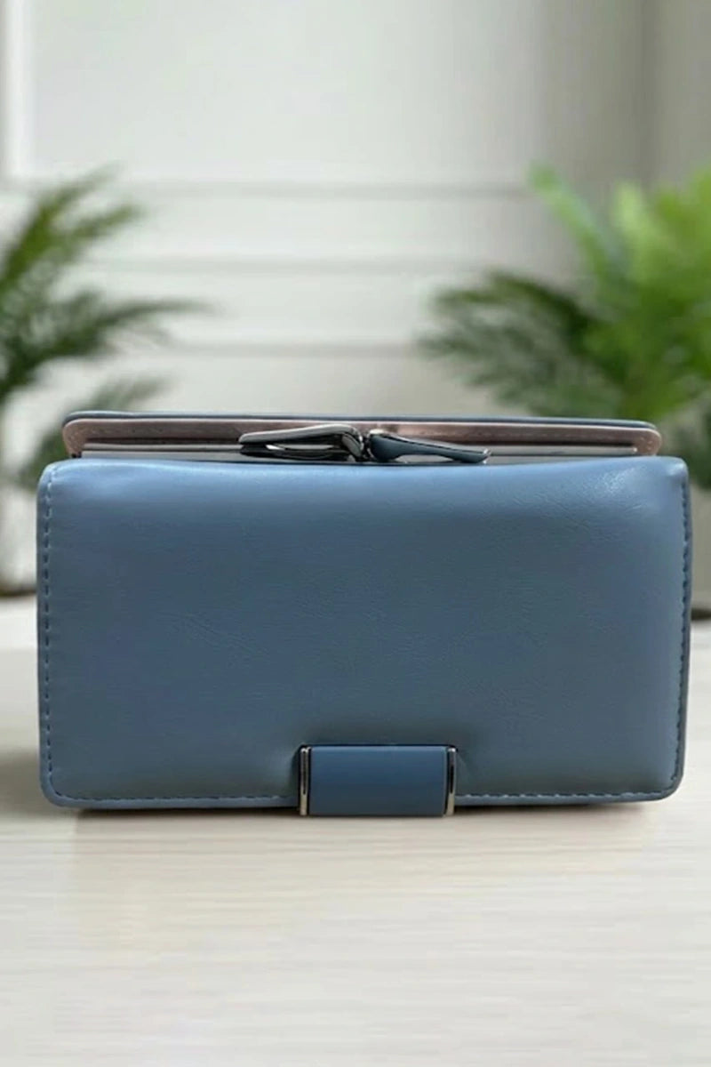 Hanging Cosmetic & Accessory Clutch (Blue)