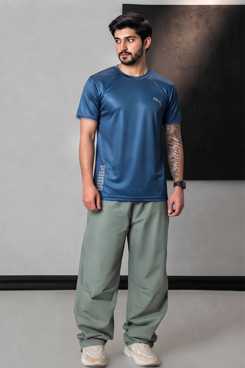 PUMA Men’s T-Shirt (Blue)