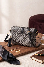 Premium Women's Imported Handbag (Jet Black)