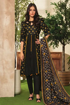 Limelight Doria Unstitched 3-Piece Lawn Collection (Jet Black)