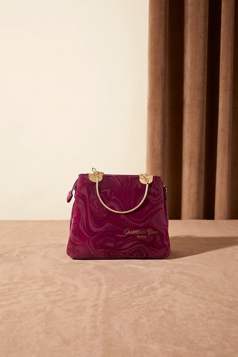 Premium Women's Fashion Handbag (Deep Magenta)
