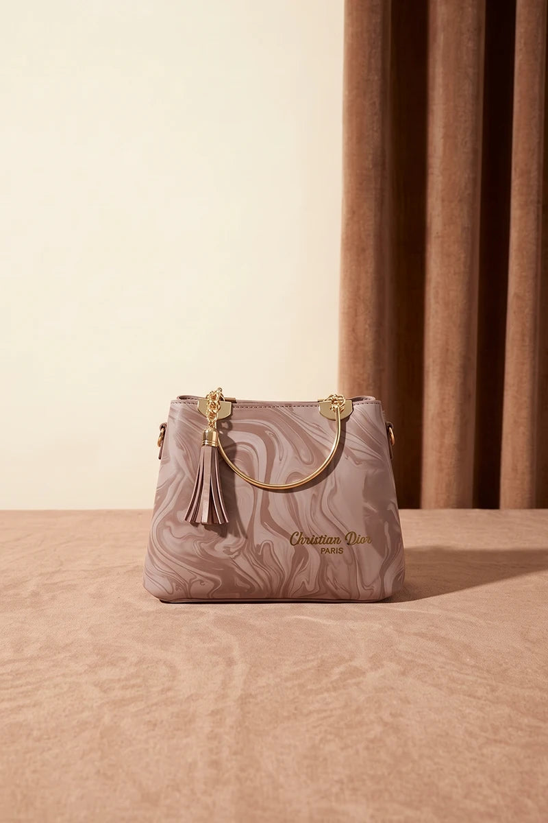 Premium Women's Fashion Handbag (Dusty Rose)