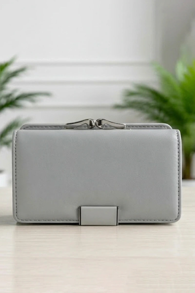 Hanging Cosmetic & Accessory Clutch (Grey)
