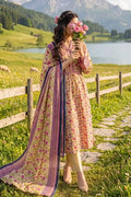 Almeerah - Nelofir Bloom 3PC Unstitched Printed Lawn Suit (Desert Harmony)