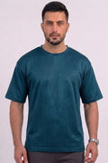 Men Drop Shoulder T-Shirt by KBC Fashion (Blue)