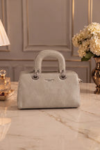 Premium Satchel Shoulder Bag For Women (Cream)