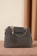 Christian Dior Premium Women's Fashion Handbag (Charcoal Grey)