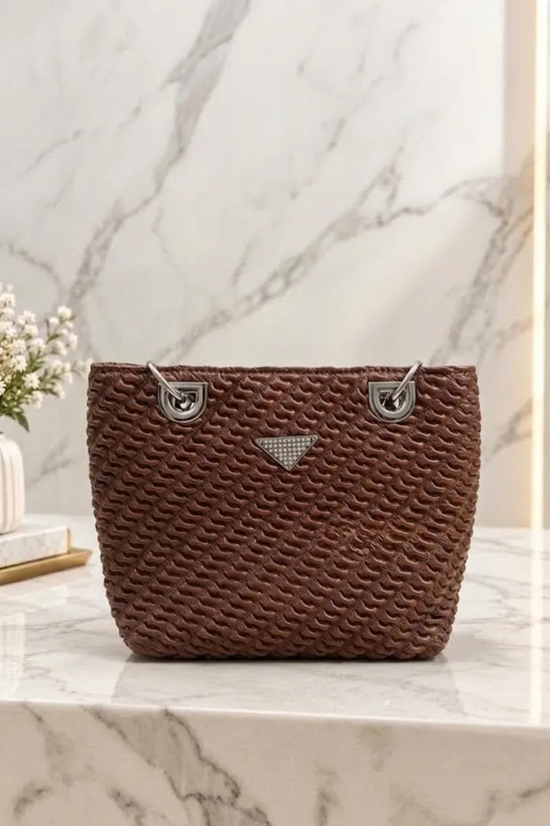 Women's Fashion Crossbody Bag (Chocolate Brown)