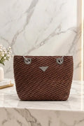 Women's Fashion Crossbody Bag (Chocolate Brown)