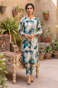 Sana Safinaz Printed Lawn Unstitched 2-Piece Suit (Dark Green)