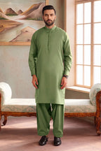 Men’s Wash & Wear Unstitched Fabric By KBC Fashion (Fern Green)