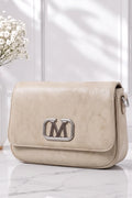 Imported Women's Structured Handbag (Soft Beige)