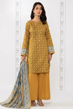 Khaadi Unstitched 3-Piece Lawn Collection (Honey Gold)