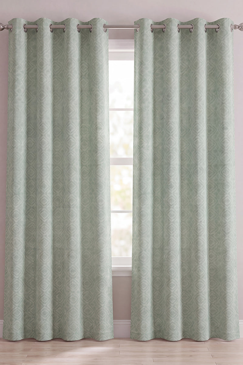 CURTAINS by KBC Fashion – HIGH & EXPORT QUALITY (Muted sage green)