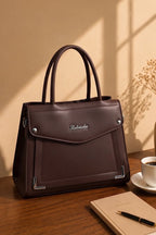 Premium Women's Fashion Handbag (Dark Brown)