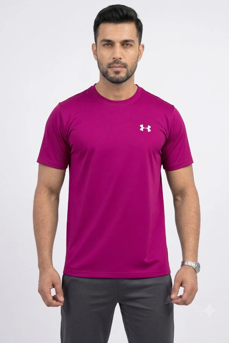 Under Armour - Men's Performance Crew Neck T-Shirt (Purple)
