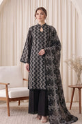 Gul Rang By Bareezé – 3-Piece Unstiched Printed Classic Lawn (Black)
