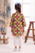 Little Angel Girls Soft Cotton Printed Kurti Shirt (Multi Colors)