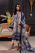 Jade Urbane Vol: 04 Classic Lawn Collection 3-Piece Unstitched Suit (Pale Lilac)