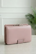 Hanging Cosmetic & Accessory Clutch (Dusty Rose)