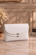 Premium Ruby leather handbag for Women (White)