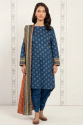 Khaadi Unstitched 3-Piece Lawn Collection (Slate)