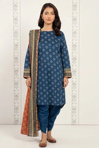 Khaadi Unstitched 3-Piece Lawn Collection (Slate)