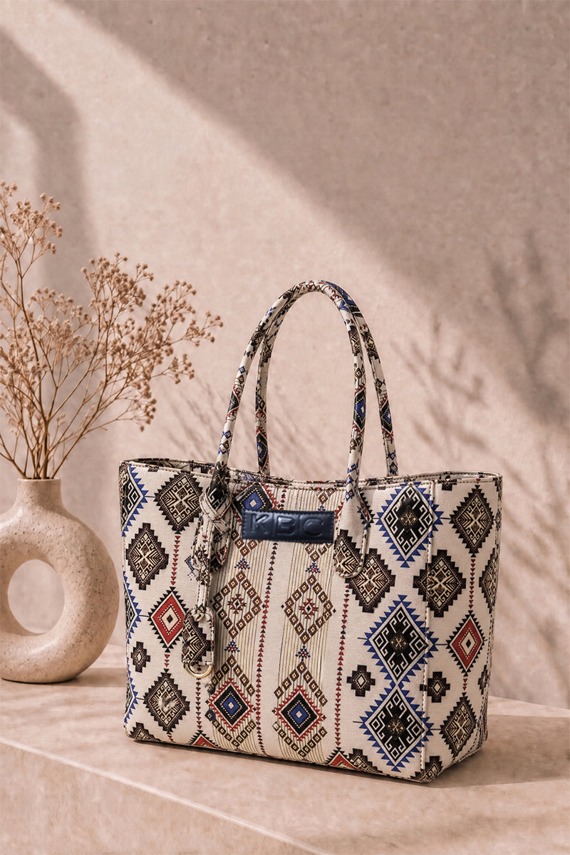 KBC - Canvas Handbags (Cream)