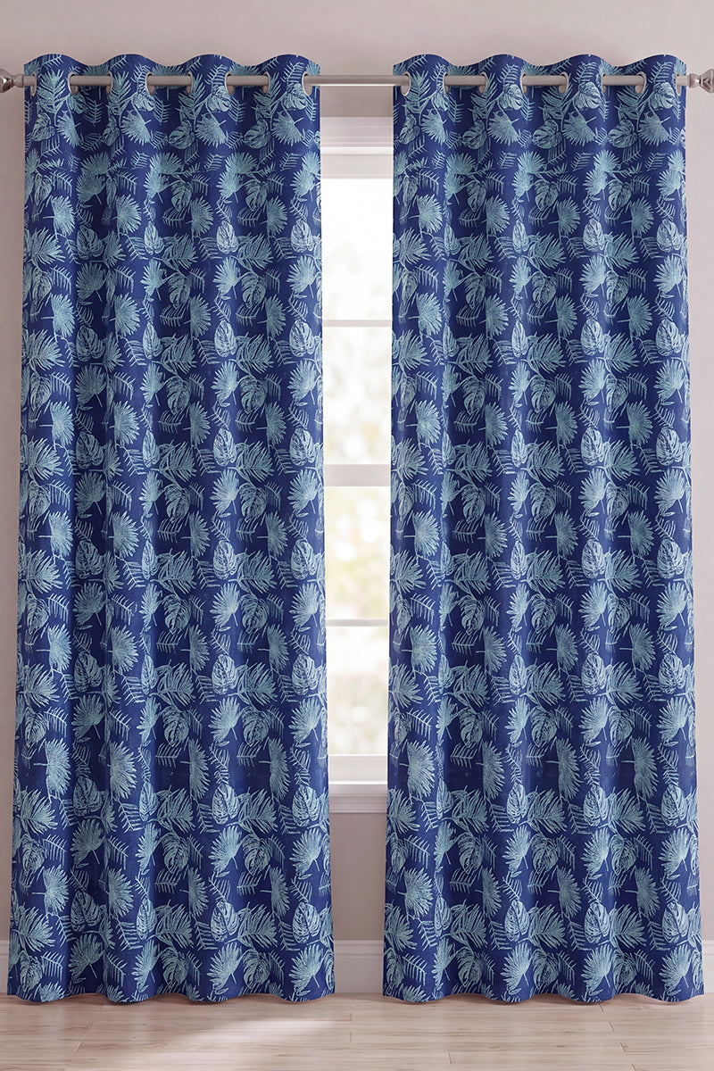 CURTAINS by KBCFashion – 8 & 10 Rings HIGH & EXPORT QUALITY (Navy & Royal Blue)