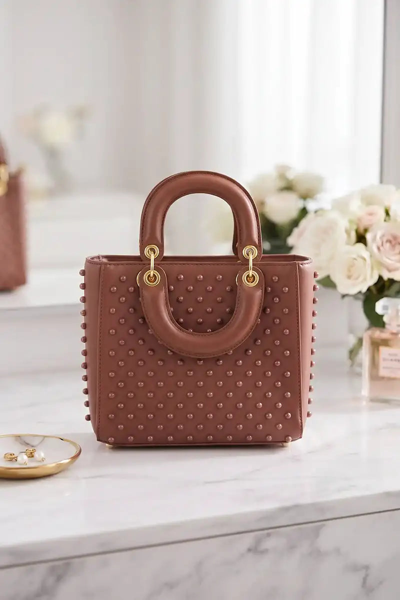 Premium Women's Handbag (Brown)