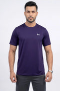 Under Armour - Men's Performance Crew Neck T-Shirt (Deep Violet)