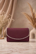 Premium Hand Clutch Bag (Maroon)