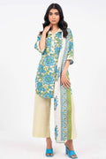 Alkaram Unstitched 3-Piece Lawn Collection (Cerulean Blue)