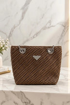 Women's Fashion Crossbody Bag (Medium Brown)